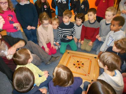 Ateliers avec l'école de Preeti