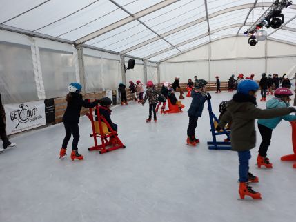 CE et CM à la patinoire