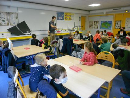 Les GS-CP à la Maison du Littoral