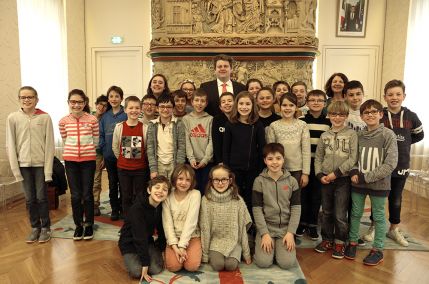Rencontre des CM avec le Maire