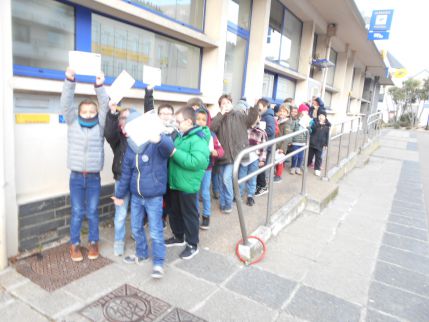 Visite à la poste